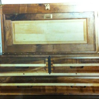 wood tool chest