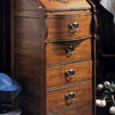 wooden vanity chest